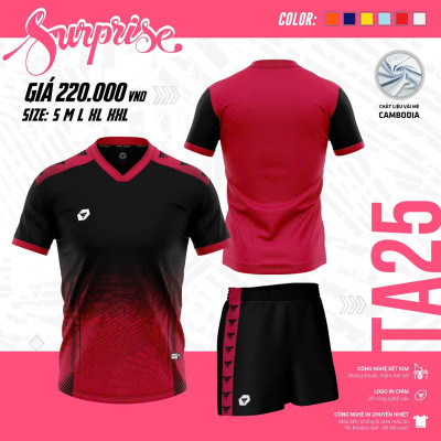 ÁO BÓNG ĐÁ KHÔNG LOGO TA25 SURPRISE